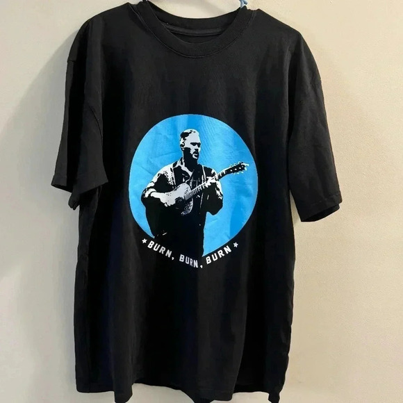 Zach Bryan Shirt Burn Burn Burn Tour Official Merch Tee - Picture 1 of 4